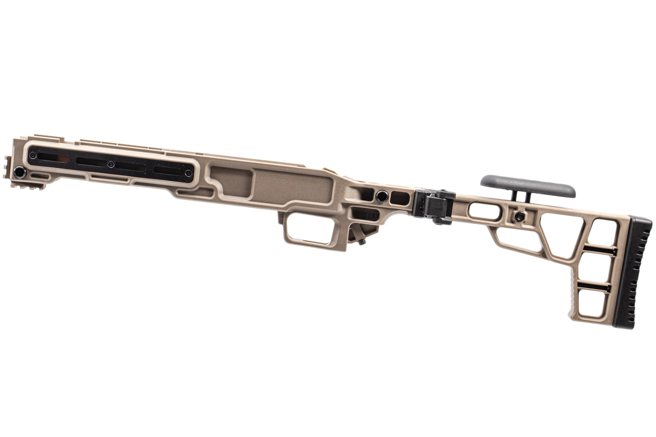 Maple Leaf MLC-S2 Chassis for TM VSR10 Sniper Rifle ( Foldable Stock ) ( Tan )