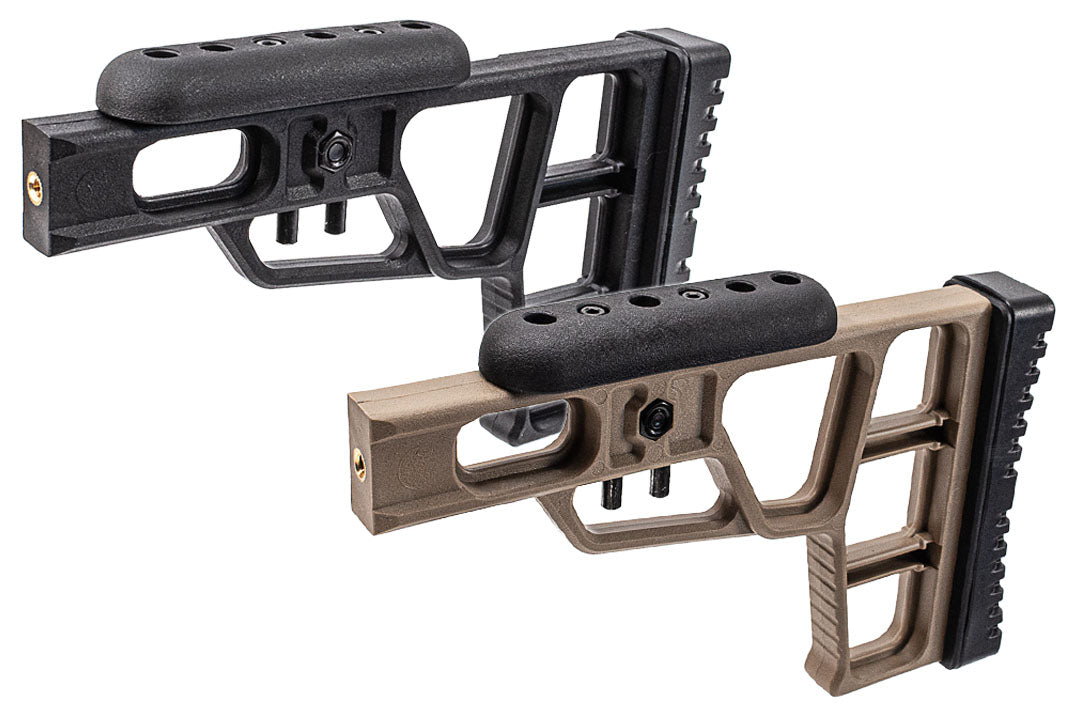 Maple Leaf MLC-S2 Folding Stock For Marui TM VSR Sniper Rifle-Tan
