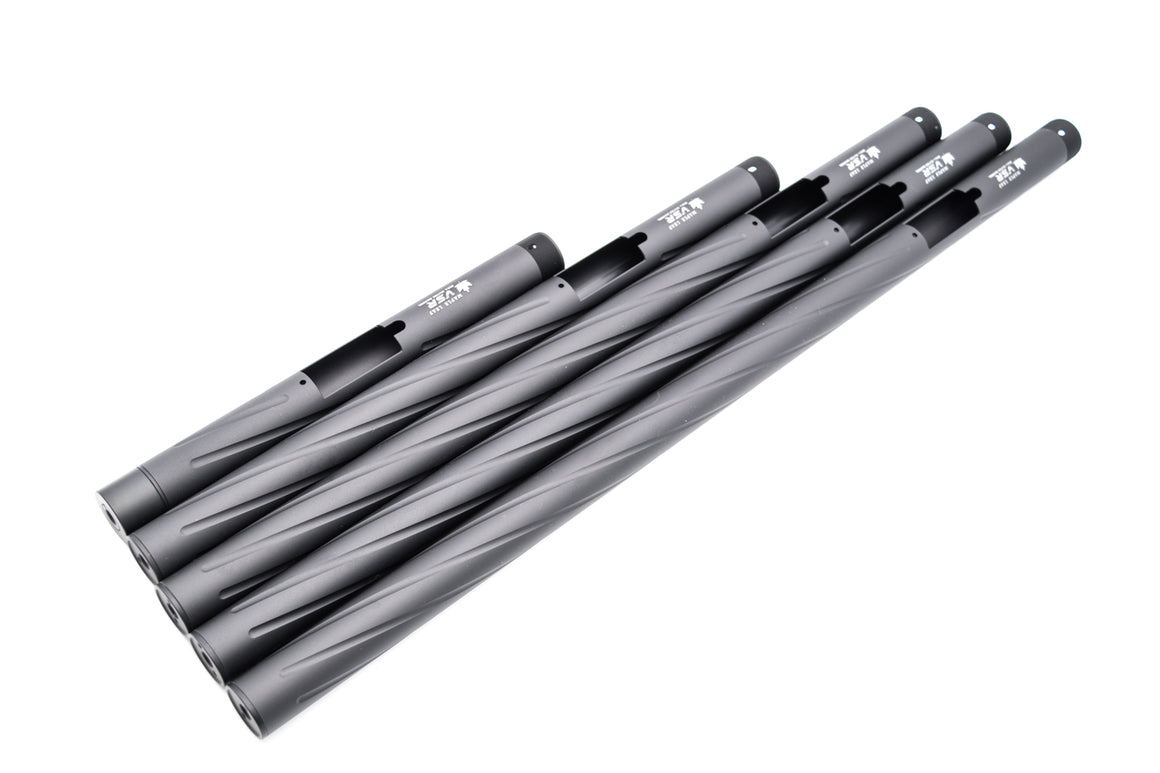 Maple Leaf VSR CNC Twist Flute Light Bull Outer Barrel & Cap ( for VSR-10 Series FN SPR A5M )-510mm
