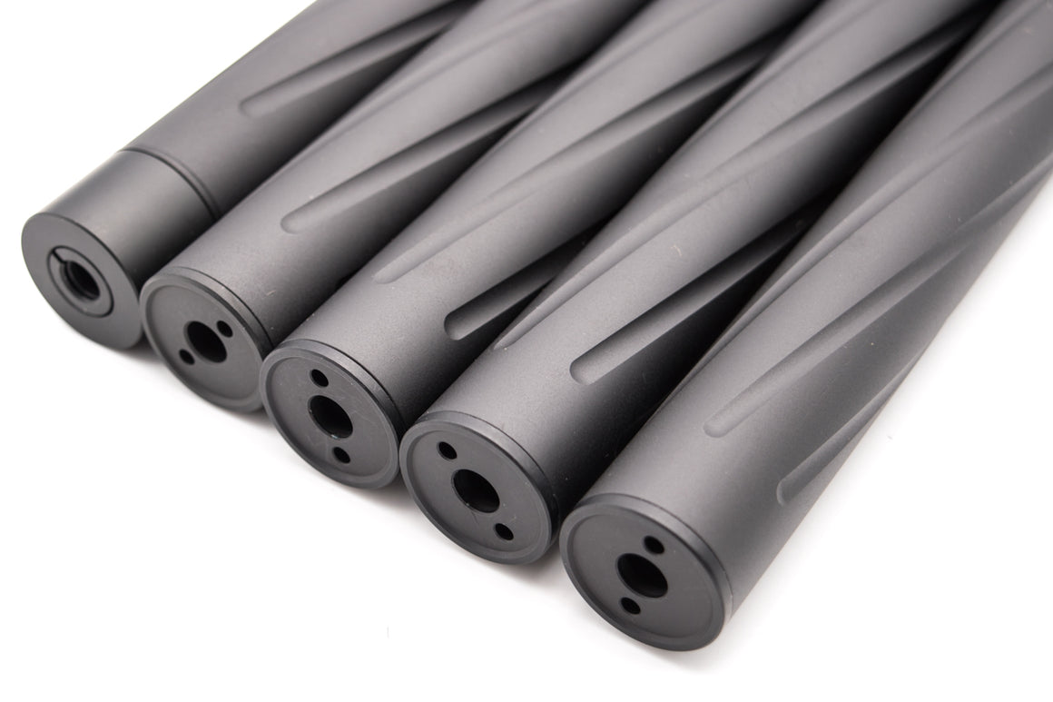 Maple Leaf VSR CNC Twist Flute Light Bull Outer Barrel & Cap ( for VSR-10 Series FN SPR A5M )-510mm