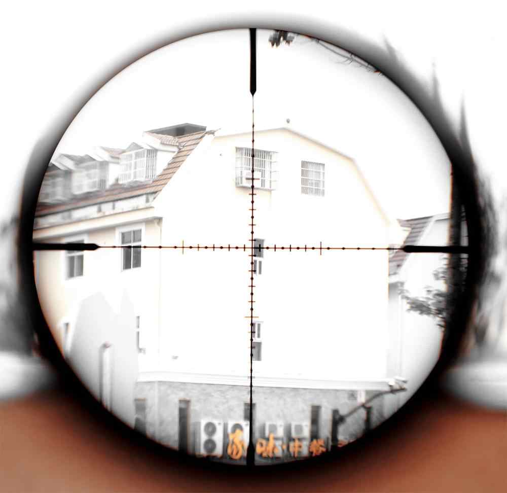 DISCOVERY AMG HD GEN I-H 3x28 Fixed Optic Airsoft Rifle Scope ( Black )