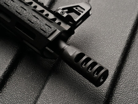 Marksman T Style GM AR15 Steel Flash Hider 14mm CCW