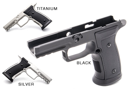 Marksman P320 AXG Style Frame Kit for SIG AIR / VFC P320 M17 M18 GBBP Series ( Cerakote DE )