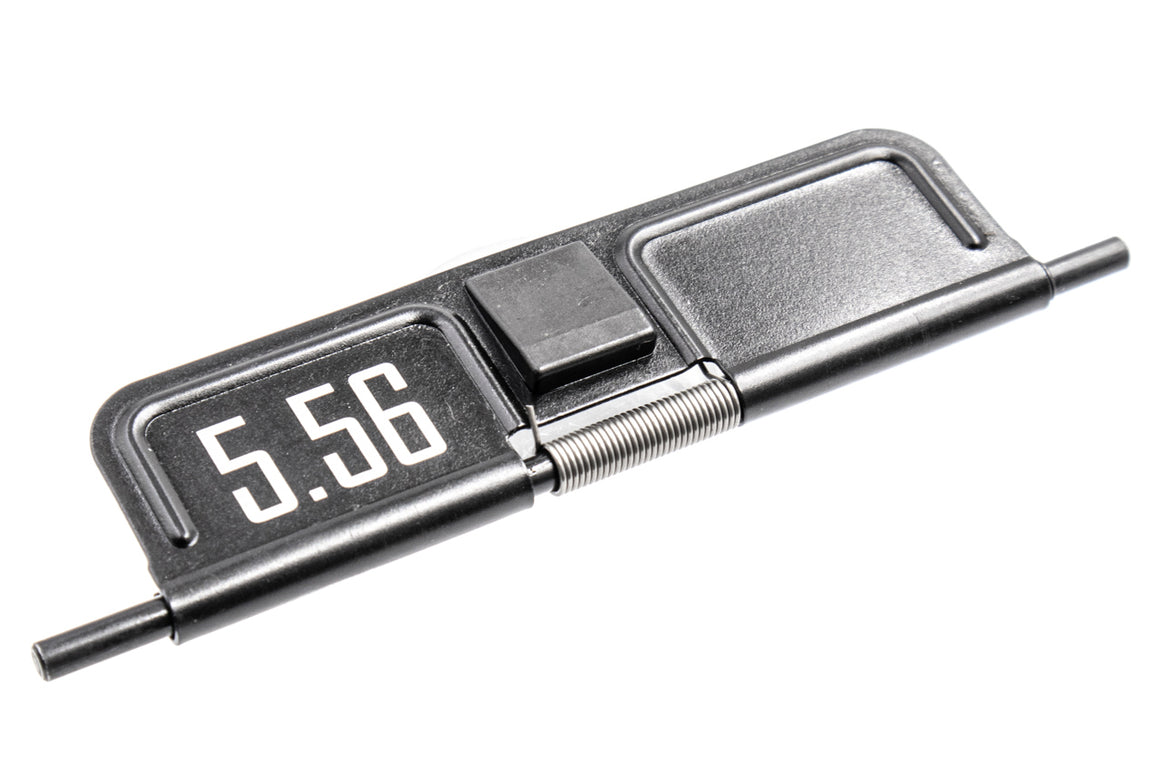 MARKSMAN Steel Ejection Port Dust Cover For M4 GBB / PTW / MWS Series ( 556 Marking )