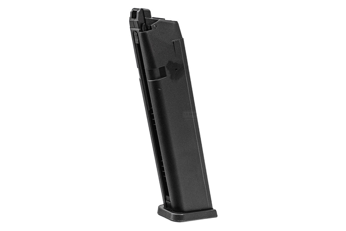 MAXTACT GMG-17 32 Rounds Lightweight Aluminum Extended Self Regulated Co2 Magazine For Marui TM G Model / AAP-01 / TP22 GBBP Series ( Medium Length ) ( 12g Co2 Cartridge Ver. )