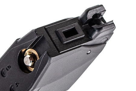 MAXTACT GMG-17 32 Rounds Lightweight Aluminum Extended Self Regulated Co2 Magazine For Marui TM G Model / AAP-01 / TP22 GBBP Series ( Medium Length ) ( 12g Co2 Cartridge Ver. )