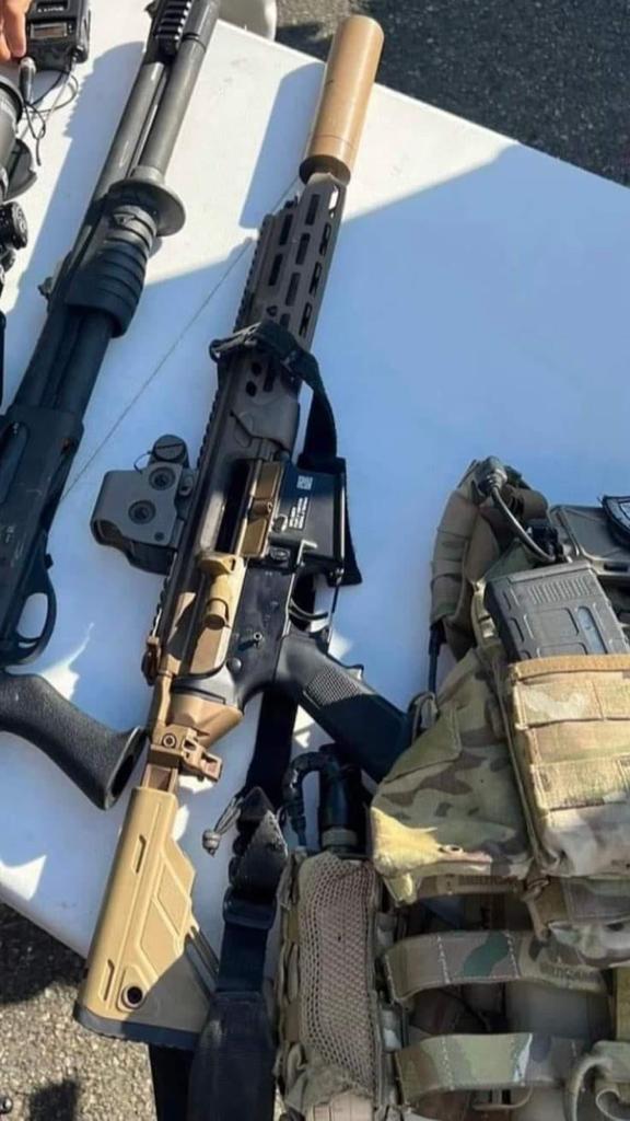 C&C Tac CNC MCX Stock Adapter for VFC / BCM AIR AR M4 / 416 Lower Receiver & APFG MCX Rattler Upper GBB Only ( Black )