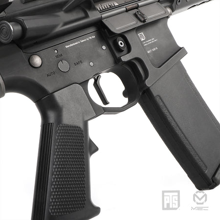 PTS MEC PRO Trigger for KWA LM4 Series / PTS Mega Arms AR-15, Radian Model One GBB ( Black / Grey )-Grey