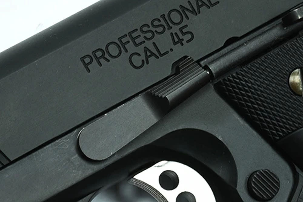 Guarder Stainless Slide Stop for MARUI MEU 1911 ( Black )