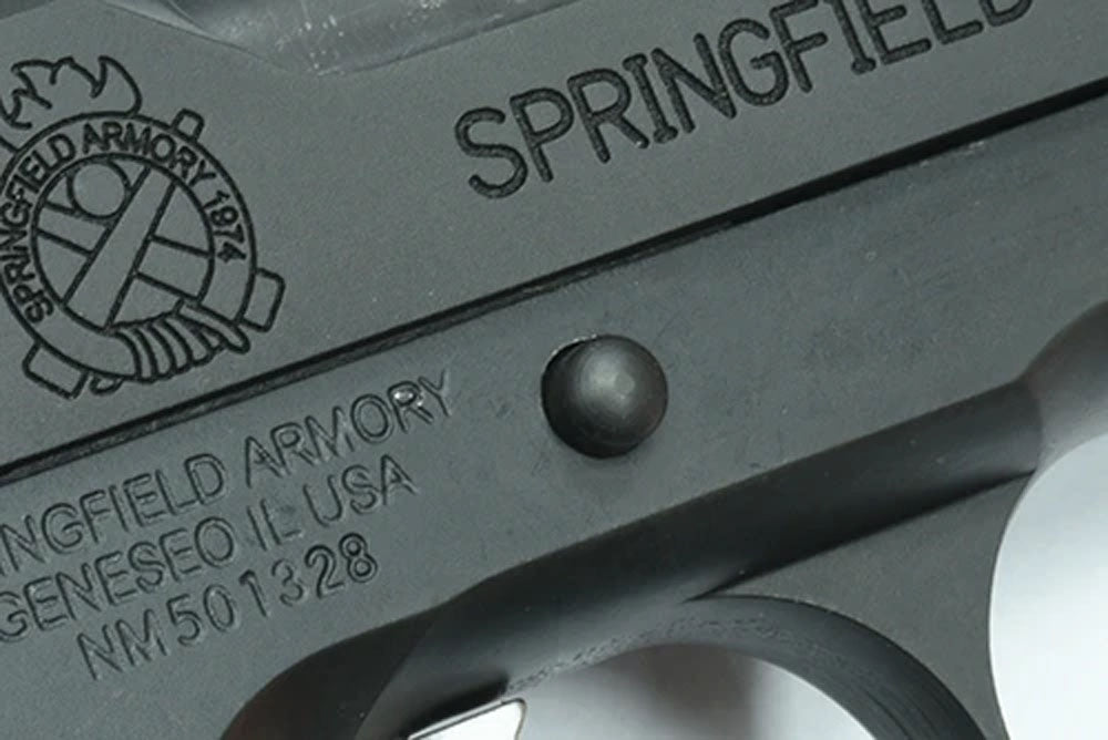 Guarder Stainless Slide Stop for MARUI MEU 1911 ( Black )