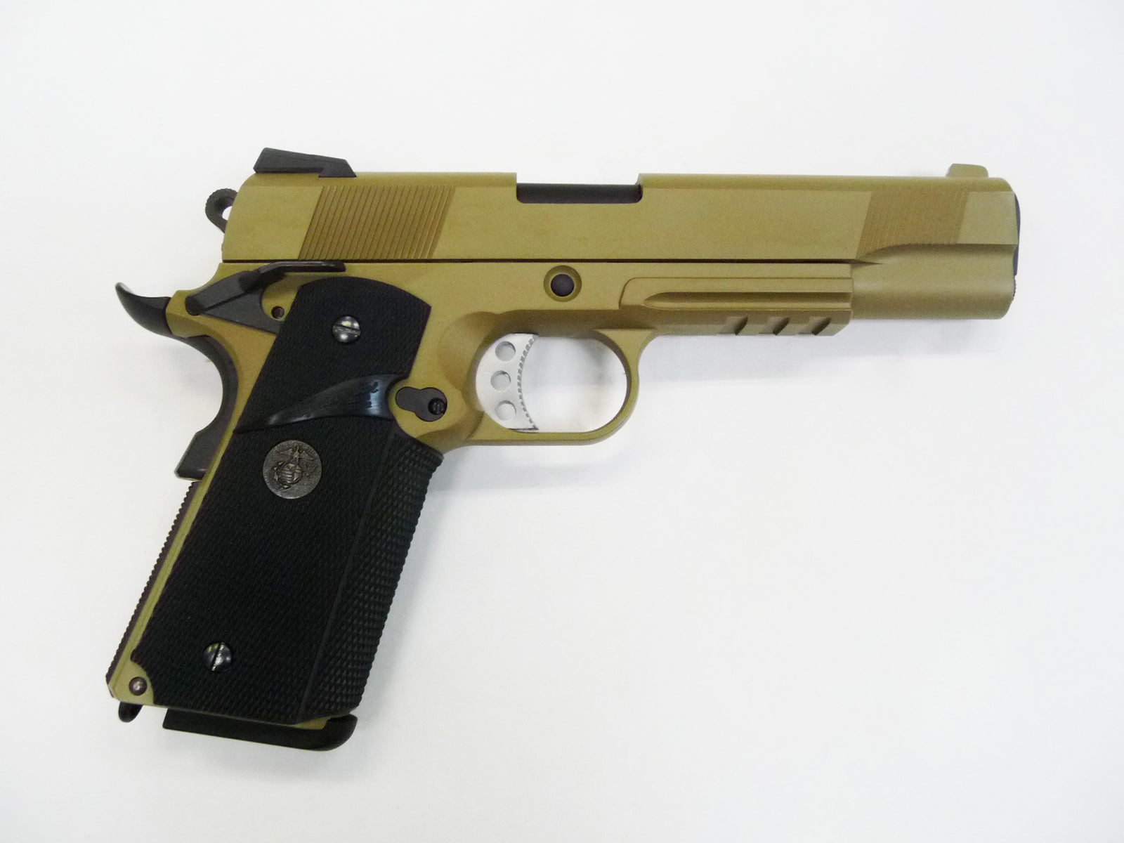 WE MEU Railed Full Metal Airsoft GBB Pistol (TAN)