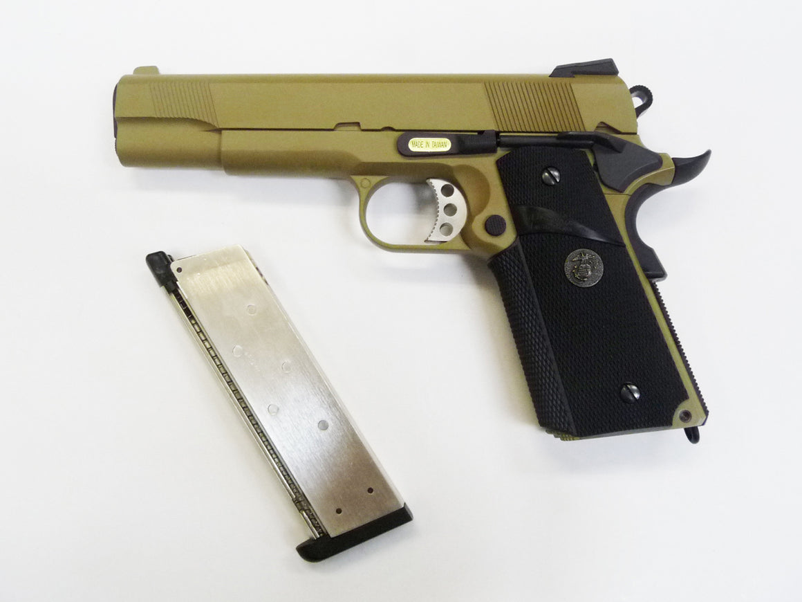 WE MEU GBB Pistol Airsoft ( Tan Type A )