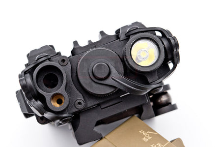 MF Nylon Ver. DBAL-A2 Airsoft Illuminator Pointer Device ( Red / Green Laser ) ( 20mm QD Mount ) ( BDAL PEQ-15A A2 Laser Devices )-Grey-Red Laser