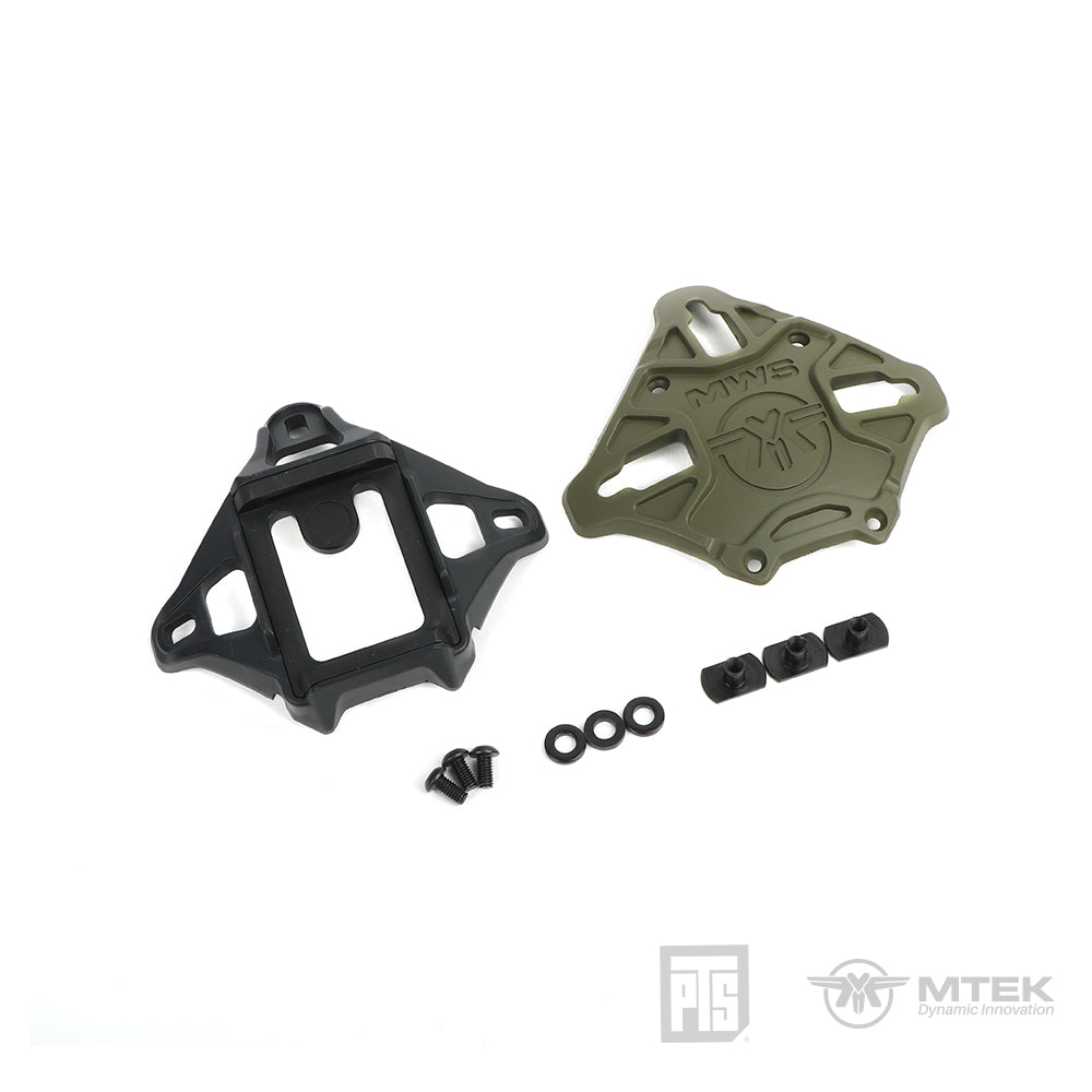 PTS MTEK FLUX Shroud with NVG mount Coyote Brown