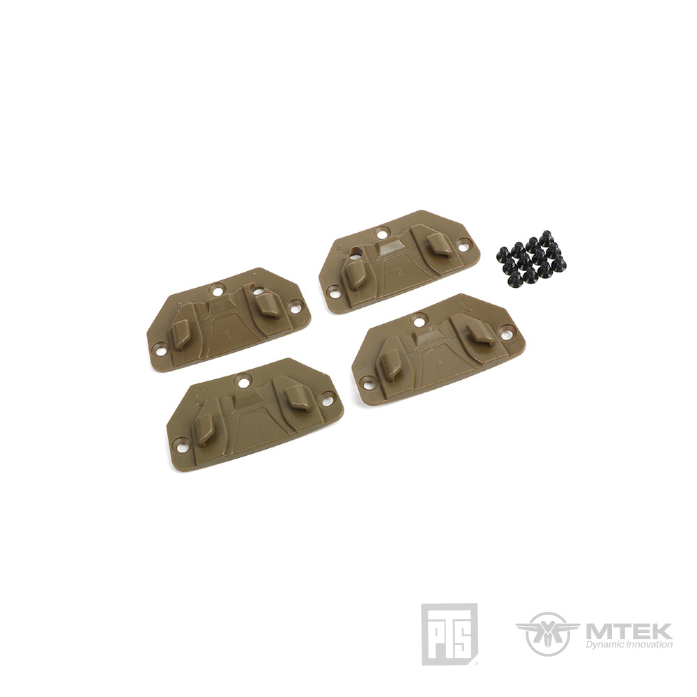 PTS MTEK FLUX Hook for Retention Strap Coyote Brown