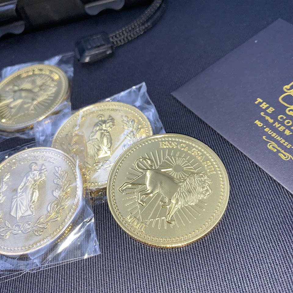 MF John Wick Style Coins Set ( 5 x Coins & 1 x Card ) ( JW Style )
