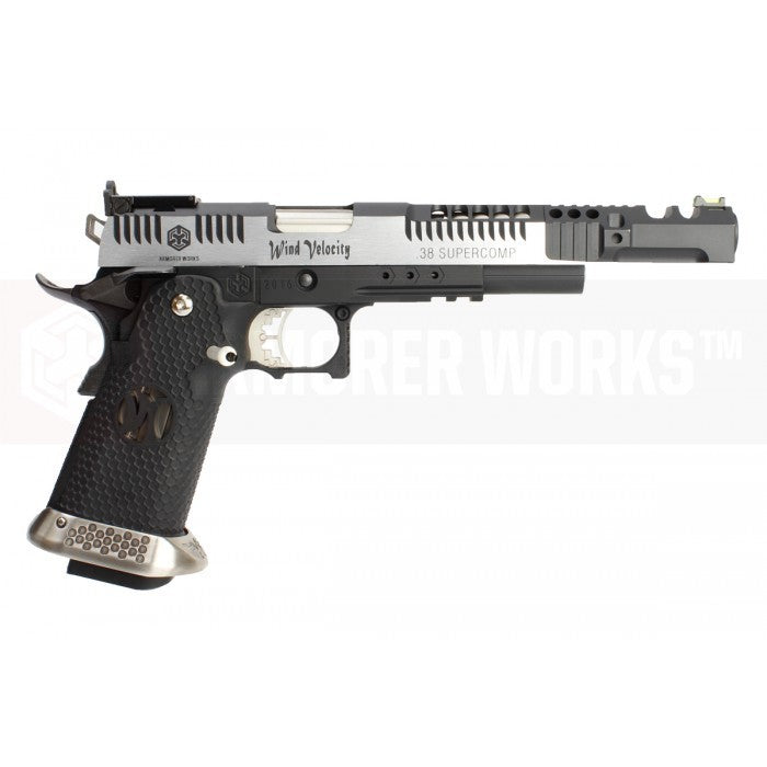 ARMORER WORKS HX2401 .38 Supercomp Race GBB Airsoft Pistol with Scope Mount