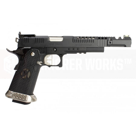 AW HX2402 .38 Supercomp Race GBB Airsoft Pistol with Scope Mount