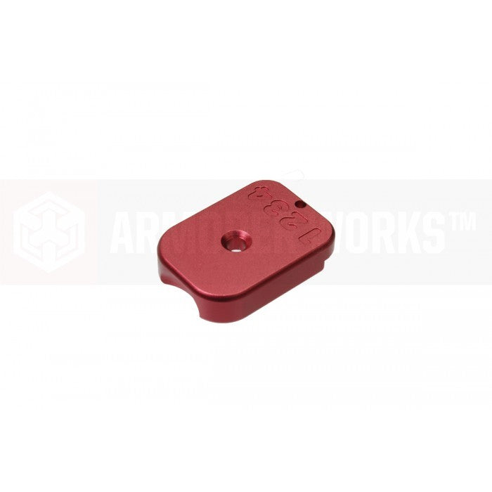 AW Custom HX CNC Aluminum Baseplate - Red