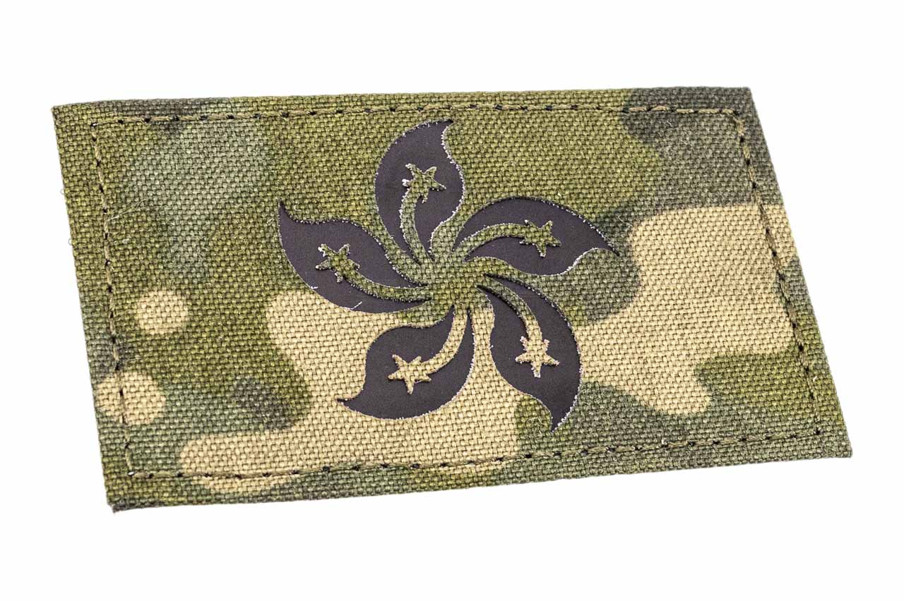 Infra Red Patch - MC Tropic Style HKSAR ( Hong Kong ) Flag ( Free Shipping ) ( MCTP )