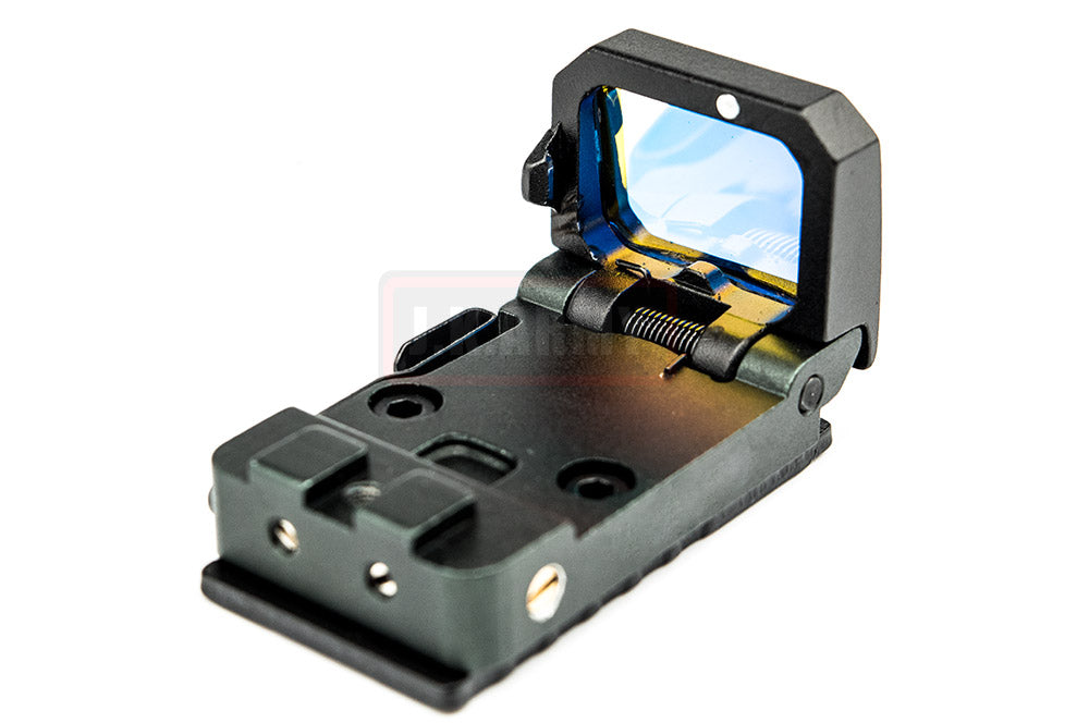 MF RMT Style Foldable Reflex Sight for Pistols w/ RMR Cut Mount ( Orange )