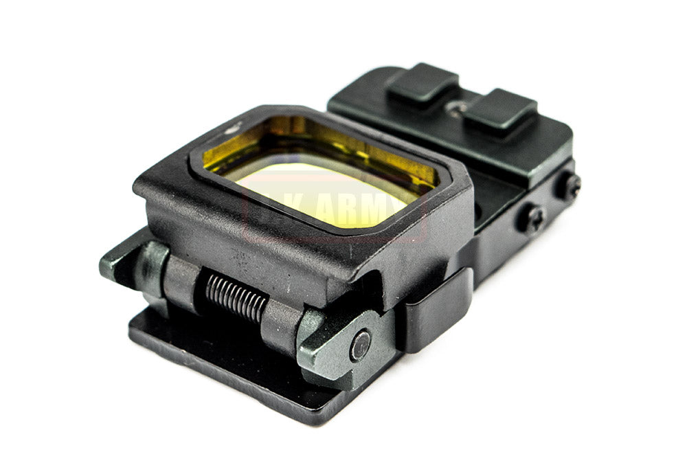 MF RMT Style Foldable Reflex Sight for Pistols w/ RMR Cut Mount ( Orange )