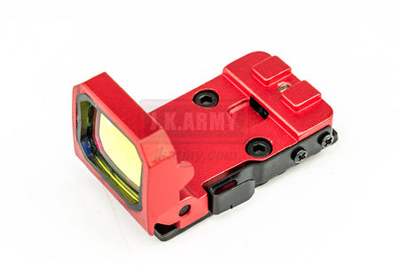 MF RMT Style Foldable Reflex Sight for Pistols w/ RMR Cut Mount ( Orange )