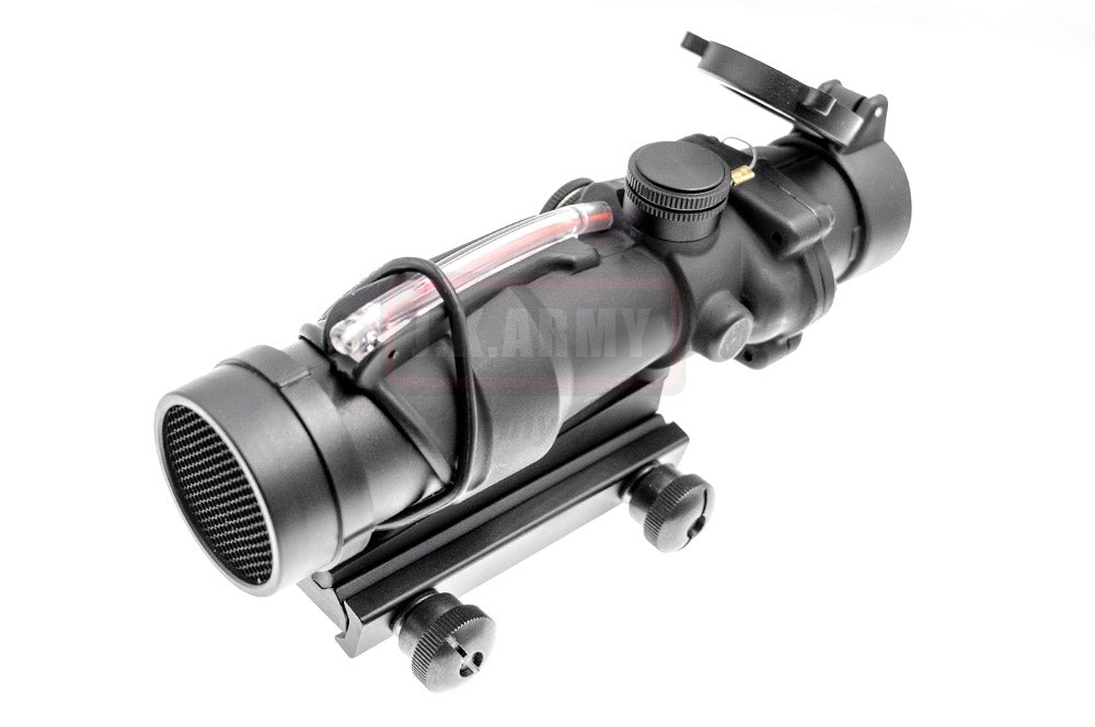 MF TA31 4x Style Airsoft Optic Fiber Scope w/ Killflash ( BK )