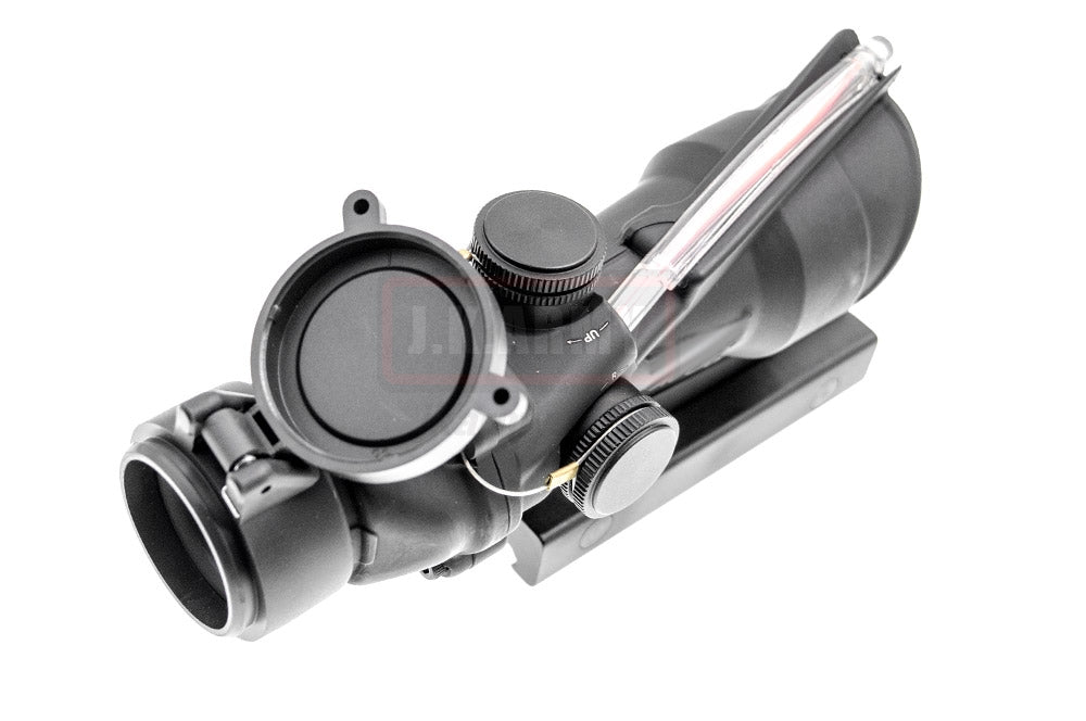 MF TA31 4x Style Airsoft Optic Fiber Scope w/ Killflash ( BK )