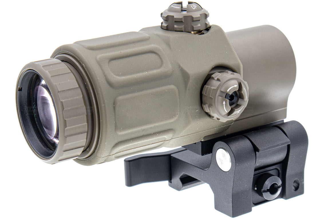 MF/EG 33 Style Magnifier 3X MIL Deluxe-Tan