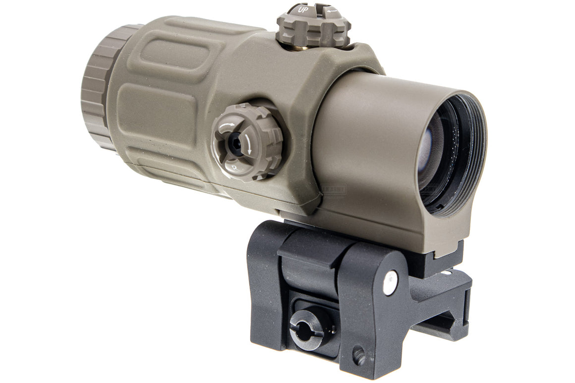 MF/EG 33 Style Magnifier 3X MIL Deluxe-Tan