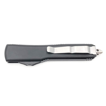 MF TTI Style CNC Stainless Steel Portable Pocket Telescopic Comb Hair with John Wick Coin Set ( JW Style )