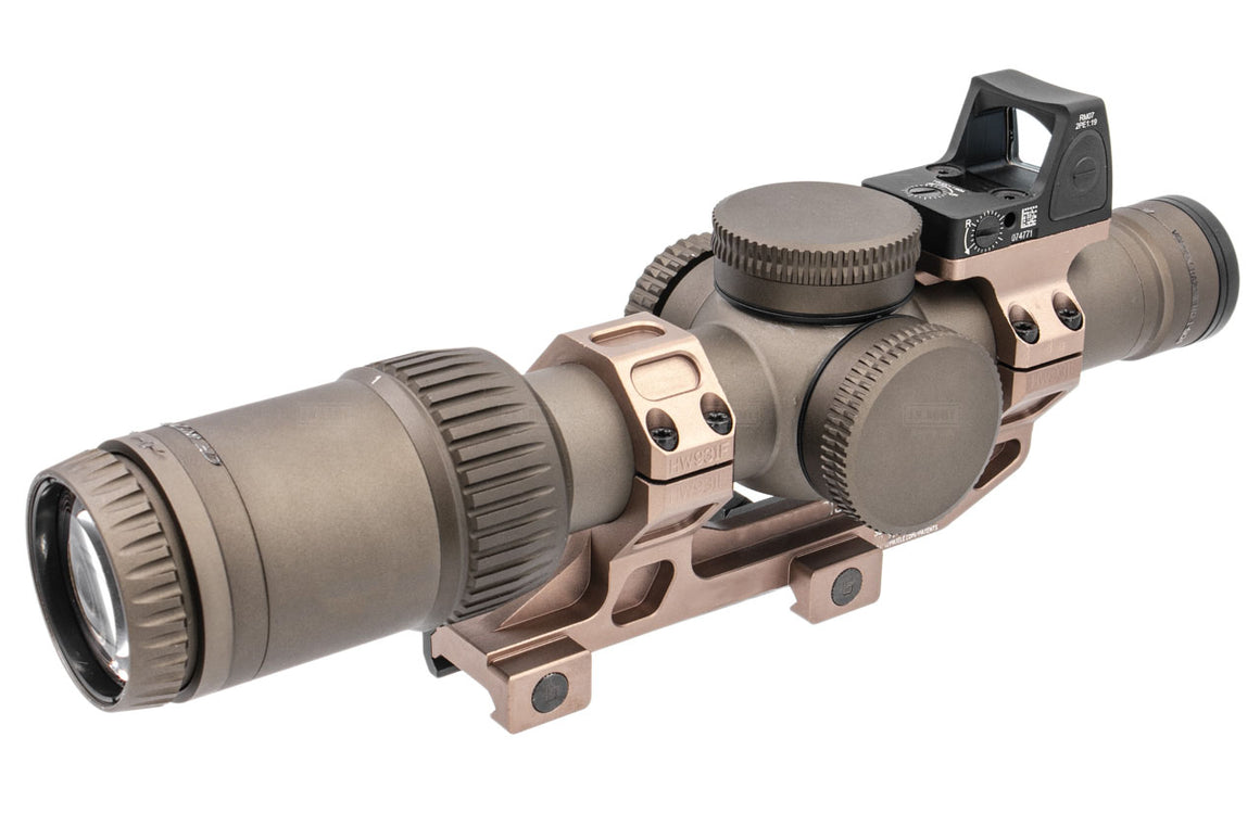 Holy Warrior HWOCAG HD 1-6x 24 Airsoft Scope Deluxe Set Type A ( RMR + Plate + Mount )