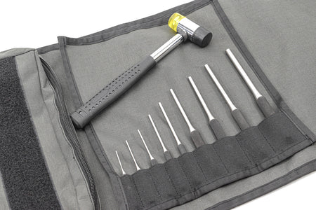MF Tool Kit Hammer and Punches Set Type B ( Grey Pouch ) ( AR-15 M4 M16 Glock etc. Pin Punch Tool )