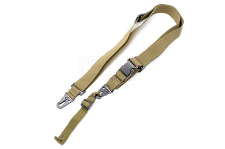 MF 3 Point Sling for AR M16 / MP5 / G3 / AK Series Rifle etc. ( OD / Black / Tan ) ( 3 Point Tactical Sling )-Tan
