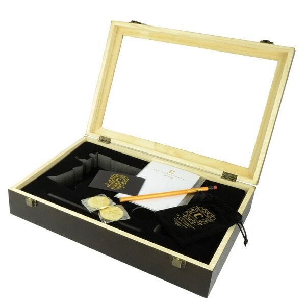 MF TTI Style JW John Wick Pistol Wood Case for 2011 / Hi-Capa ( Transparent Window Ver. )