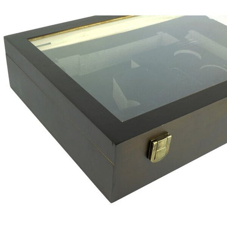 MF TTI Style JW John Wick Pistol Wood Case for 2011 / Hi-Capa ( Transparent Window Ver. )