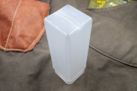 Square Plastic Cutting Tool Boxes Case ( 46 x 46 x 143mm-220mm ) ( inside 40 x 40mm ) ( Slide , Tool Case )