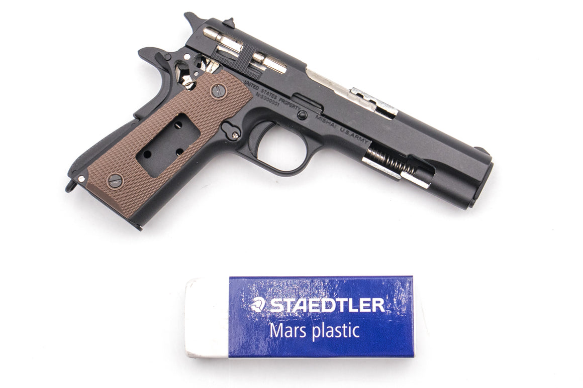 Metal Gear 1/2 Toy Model 1911 A1 Cutaway Black ( 1:2 )