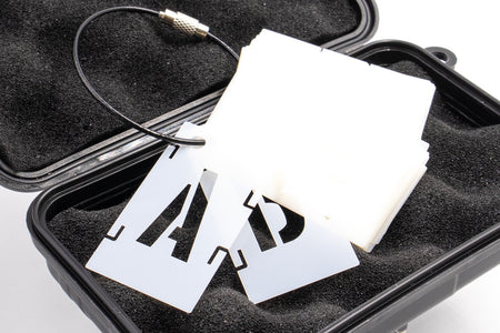 ARMY Font Text Plastic Stencils Set ( 1inch / 2inch / 3inch )-3 Inch