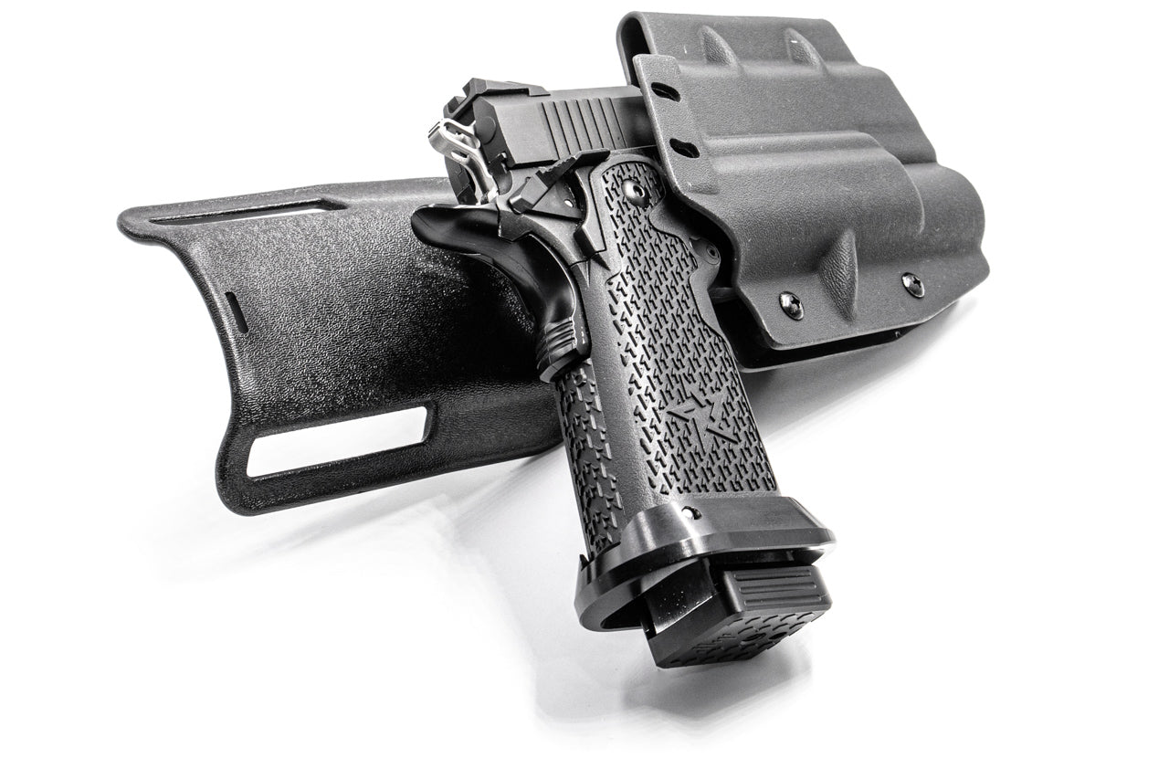 W&T Hi-Capa 5.1 / 4.3 Combat Master X300 Light ALS Holster For Right Hand ( Black )