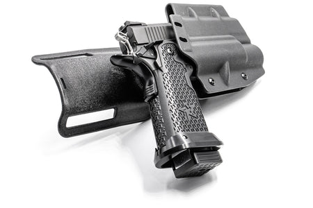 W&T Hi-Capa 5.1 / 4.3 Combat Master X300 Light ALS Holster For Right Hand ( Black )