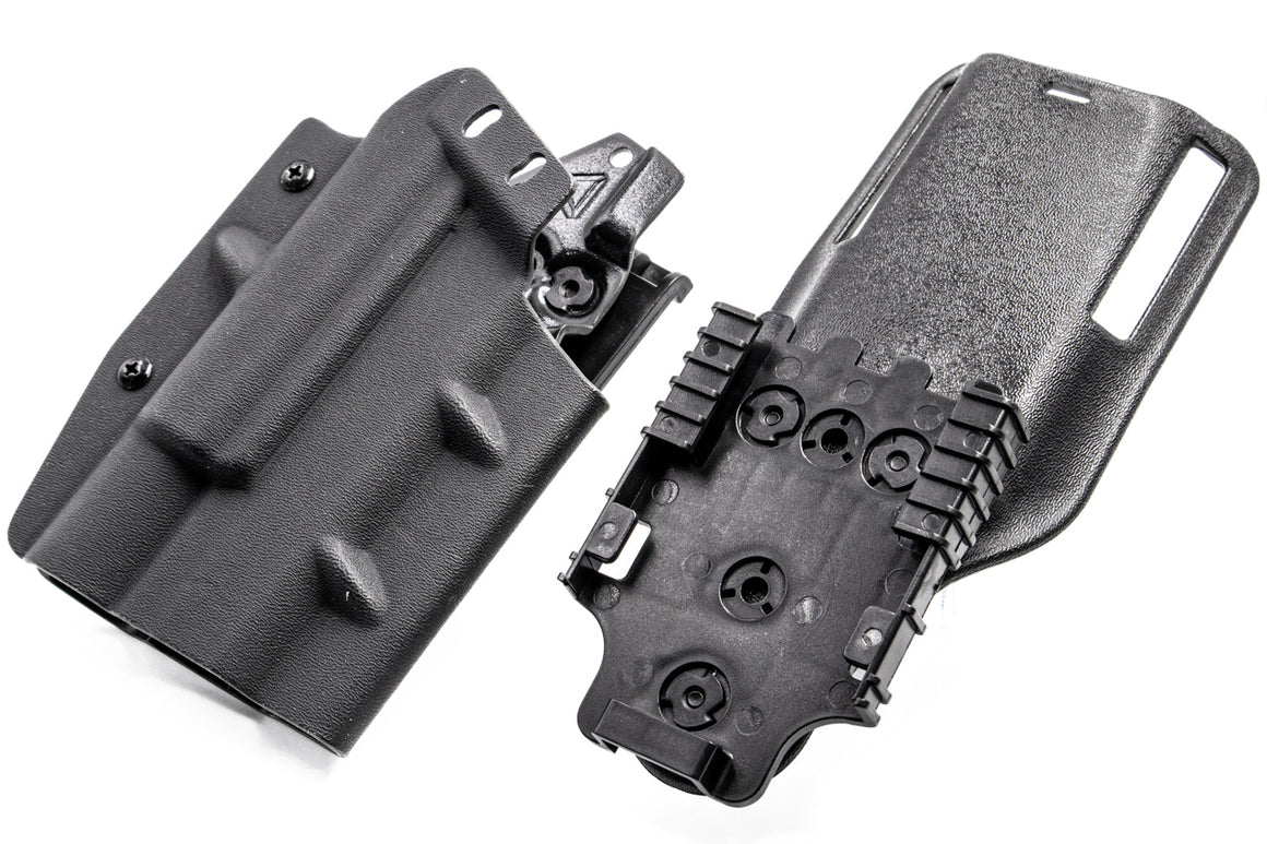 W&T Hi-Capa 5.1 / 4.3 Combat Master X300 Light ALS Holster For Right Hand ( Black )