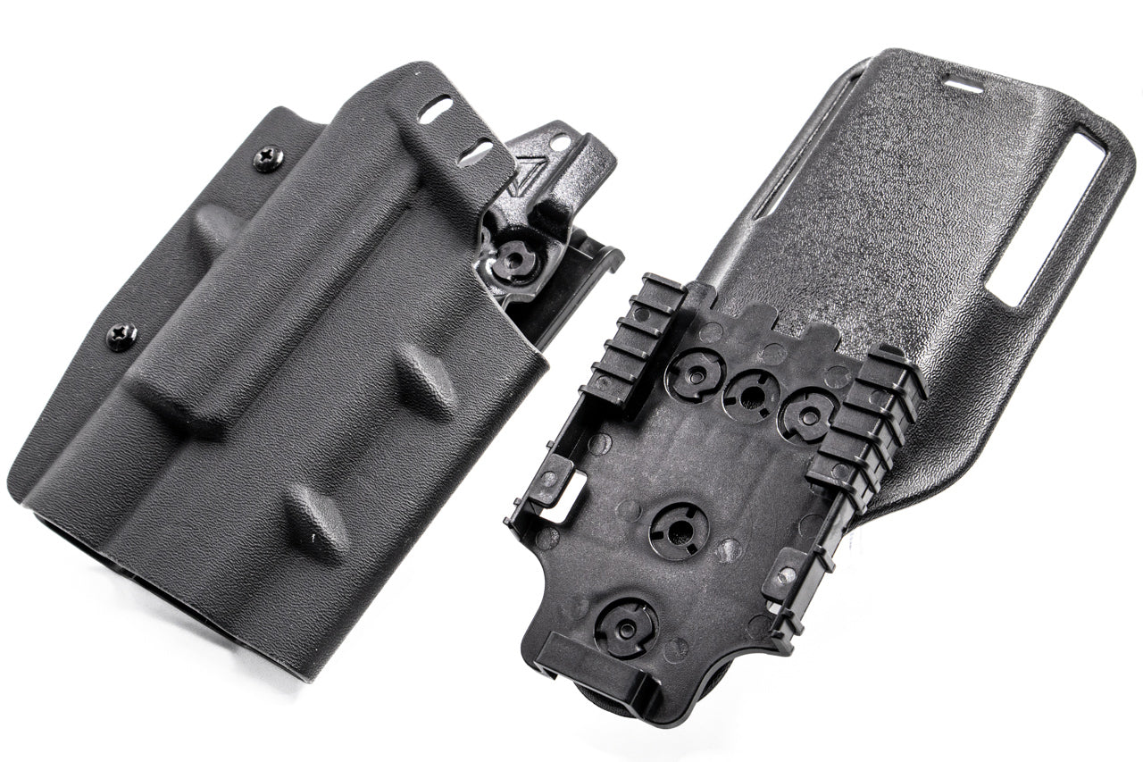 W&T Hi-Capa 5.1 / 4.3 Combat Master X300 Light ALS Holster For Right Hand ( Black )