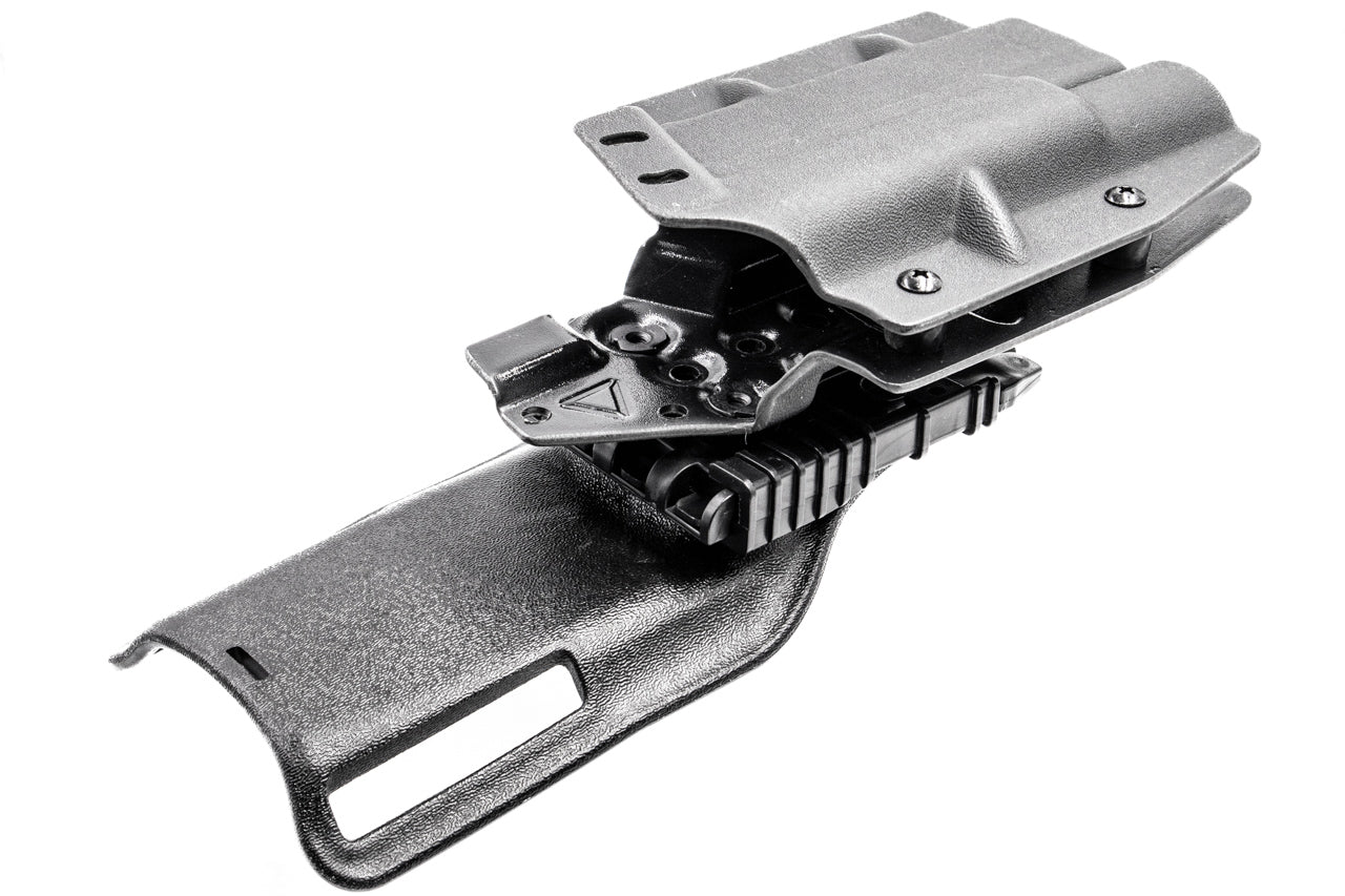 W&T Hi-Capa 5.1 / 4.3 Combat Master X300 Light ALS Holster For Right Hand ( Black )