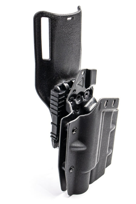W&T Hi-Capa 5.1 / 4.3 Combat Master X300 Light ALS Holster For Right Hand ( Black )