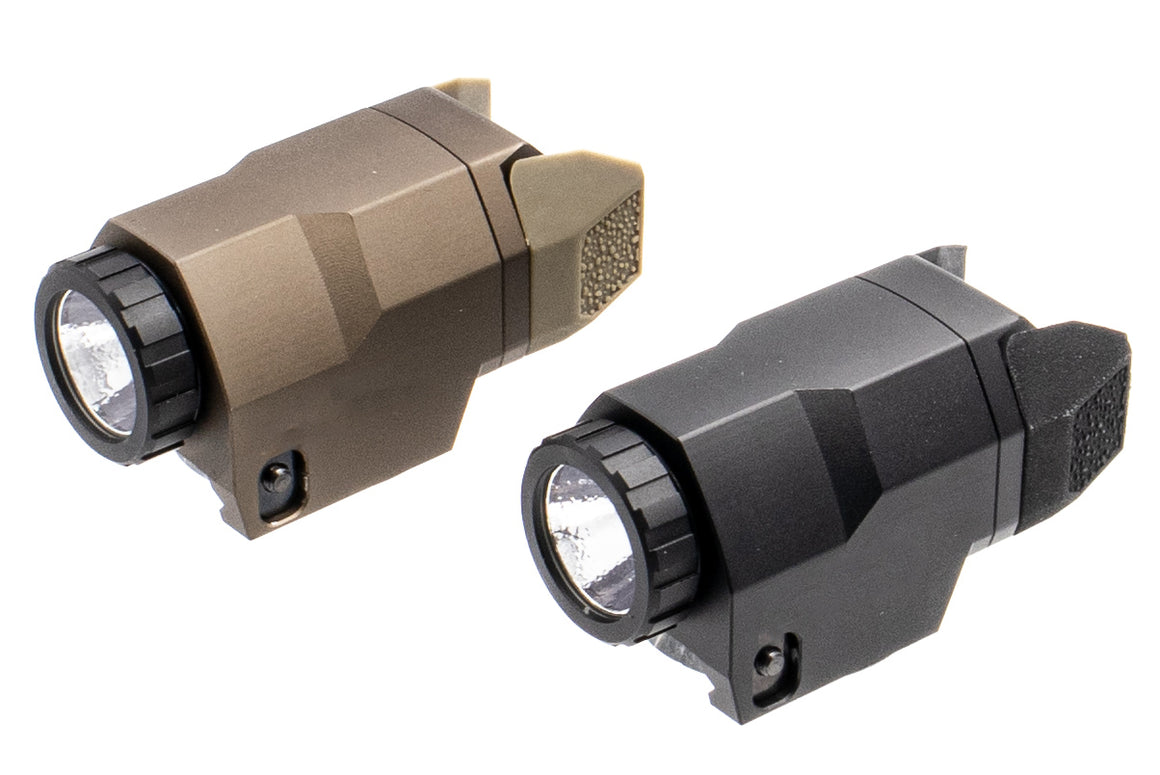 MF APL-C Style Aluminum Ver. Airsoft LED Flashlight ( Black / DE )-Dark Earth ( DE )