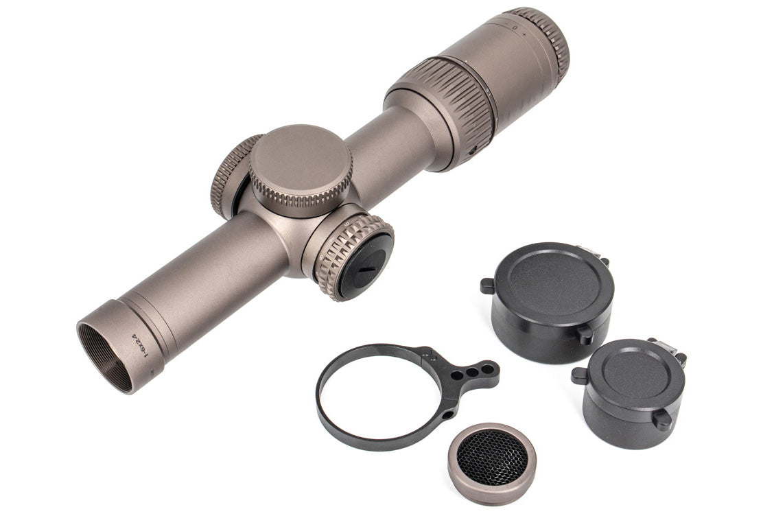 EG CAG HD 1-6x 24 Airsoft Scope Standard LITE Set ( Lever + Cover )