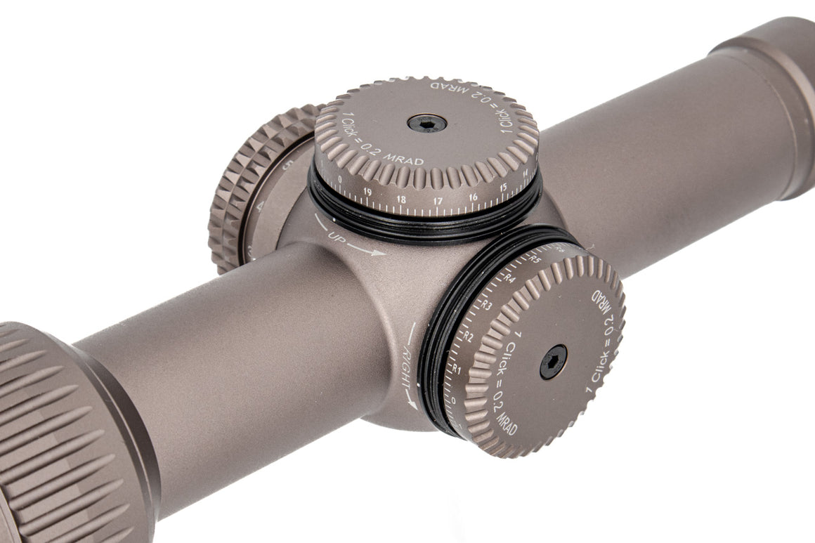 EG CAG HD 1-6x 24 Airsoft Scope Standard LITE Set ( Lever + Cover )