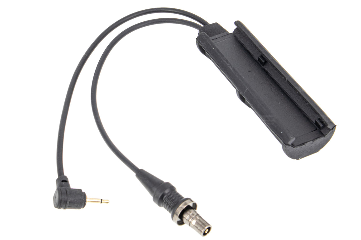 WADSN Remote Dual Switch for Airsoft PEQ , M/X-Series Flashlight ( 2 Plug ) ( Black )